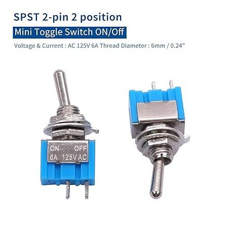 SPST Toggle Switch