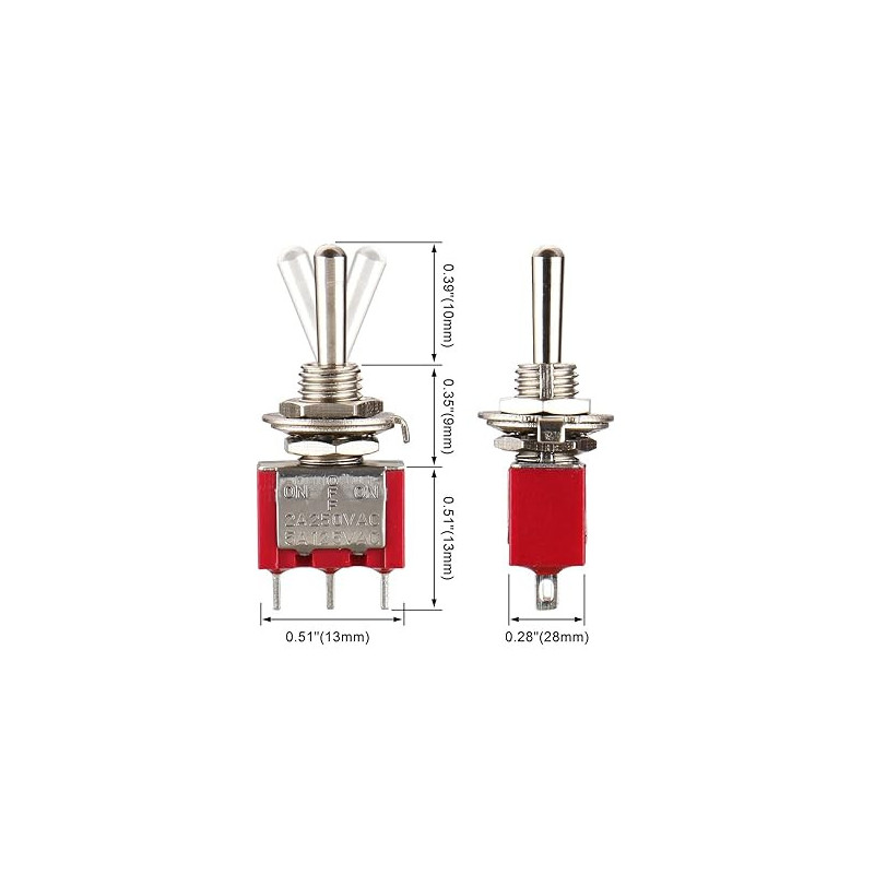 SPDT-CO Toggle Switch
