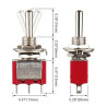 SPDT-CO Toggle Switch